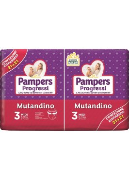 PAMPERS PROG MUT 3 MIDI 21+21P