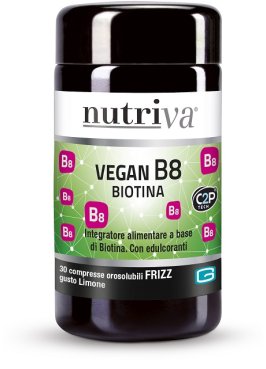 NUTRIVA VEGAN B8 FIZZ 30CPR