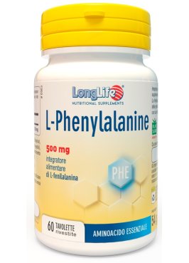 LONGLIFE L-PHENYLAL 500MG 60TA