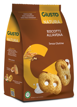 GIUSTO S/G BISCOTTI AVENA 250G