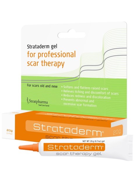 GEL AL SILICONE PER IL TRATTAMENTO DELLE CICATRICI STRATADERM 20G