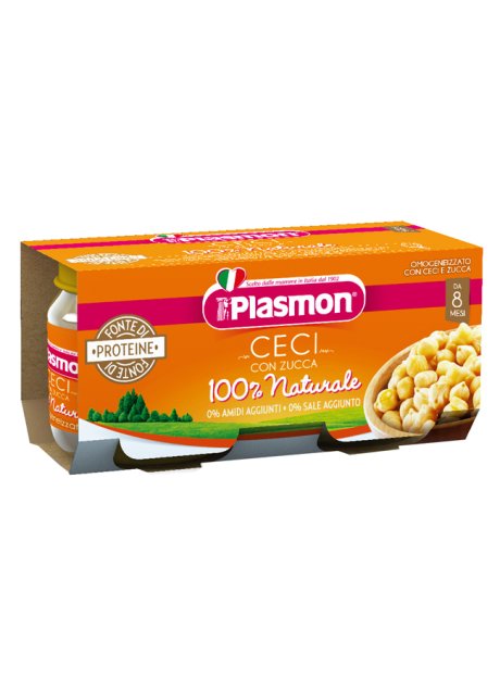 PLASMON OMO CECI/ZUCCA 2X80G