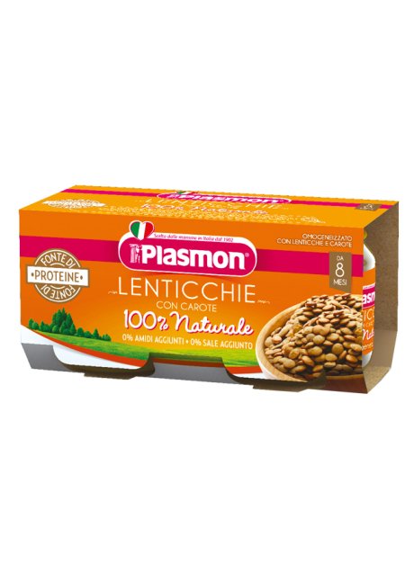 PLASMON OMO LENTICCHIE 2X80G