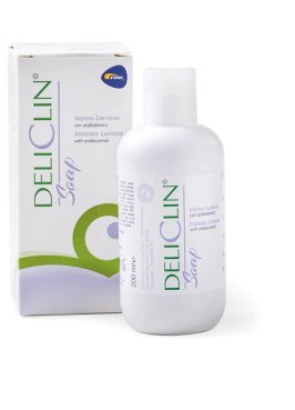 DELICLIN SOAP DETERGENTE INTIMO LENITIVO CON ANTIBATTERICO 200 ML