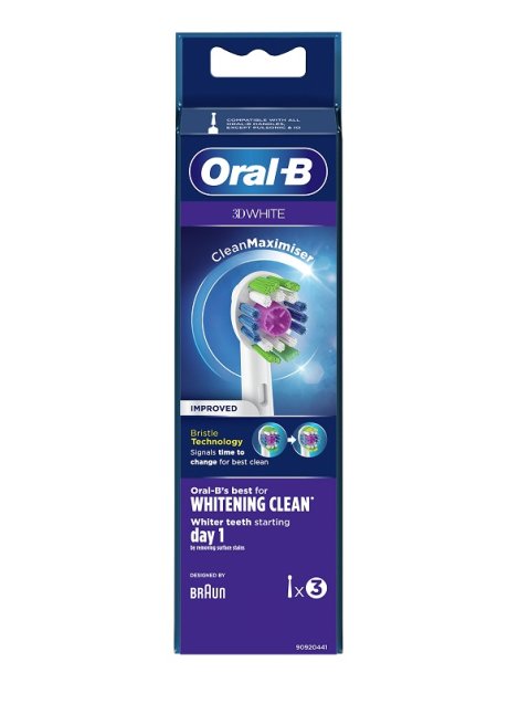 ORALB REFILL EB-18-3 3D WHITE