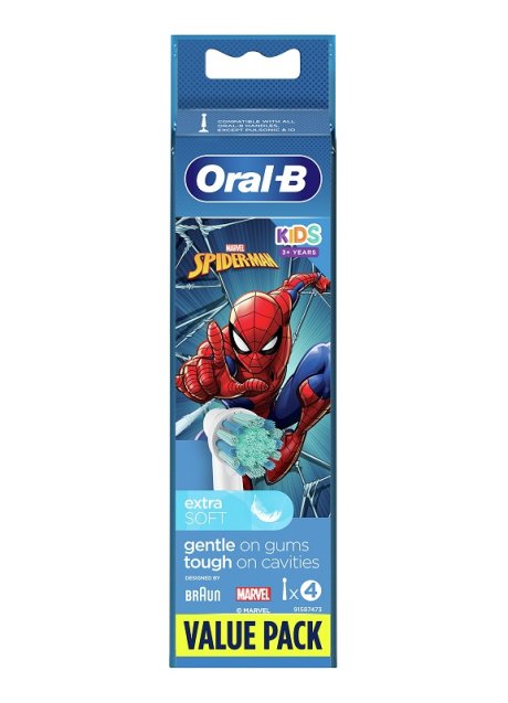 ORALB REFILL SPIDERMAN 4PZ