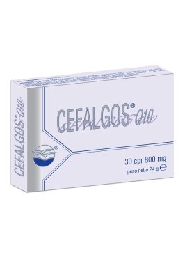 CEFALGOS Q10 30CPR