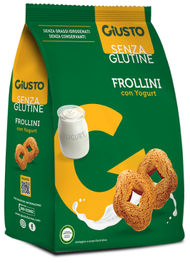 GIUSTO S/G FROLLINI YOGURT250G