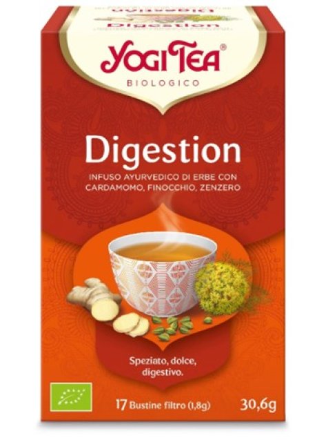 YOGI TEA DIGESTION BIO 17FILT