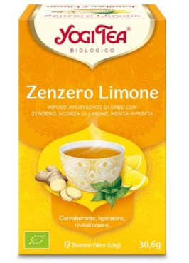 YOGI TEA ZENZERO LIMONE 30,6G