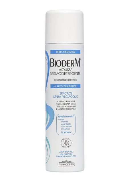 BIODERM MOUSSE DERMODETERGENTE