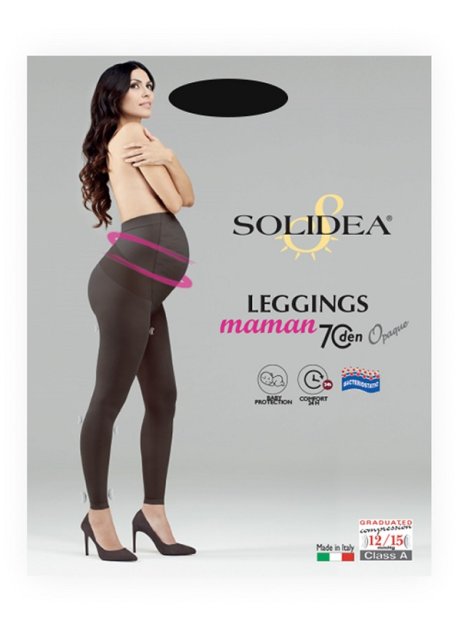 LEGGINGS MAM 70D SMC9 NERO M