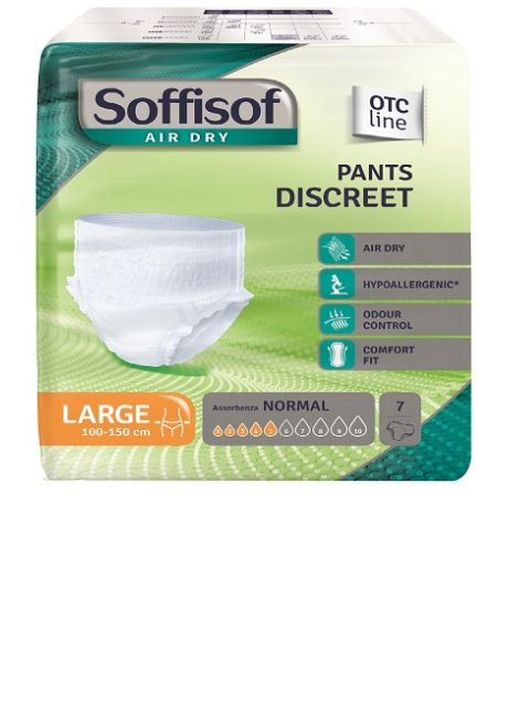 SOFFISOF AIR DRY PANTS DISCR L