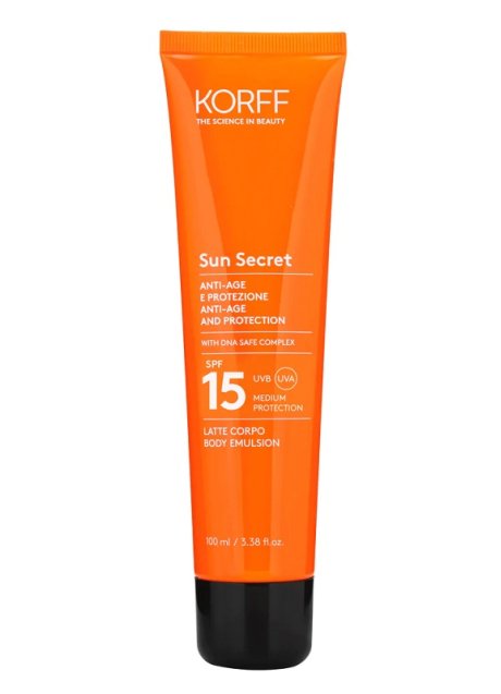 KORFF SUN LATTE SPF15 100ML