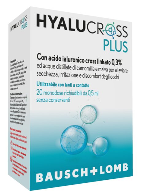 HYALUCROSS PLUS20FL MONOD 0,5ML