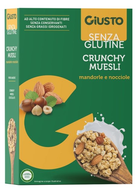 GIUSTO S/G CRUNCHY MUESLI MAND