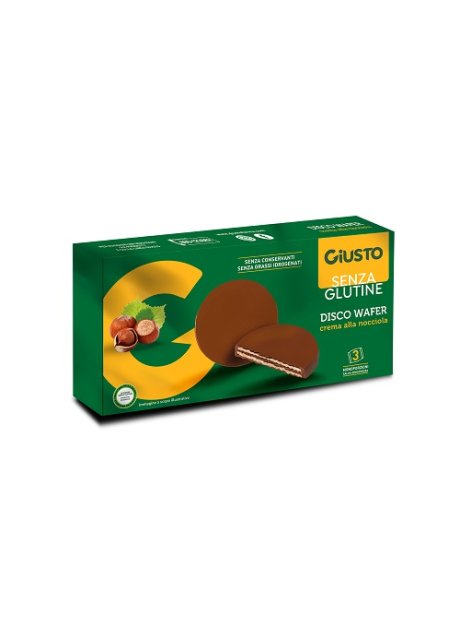 GIUSTO S/G DISCO WAFER 3PZ 30G