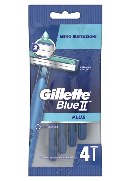 GILLETTE BLUE II USA&GET PL 4P