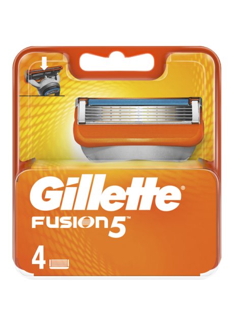 GILLETTE FUSION 5 RICARICA MANUAL 4 PEZZI