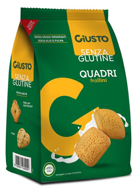 GIUSTO S/G QUADRI FROLLINI200G