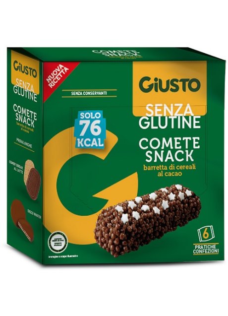 GIUSTO S/G COMETE SNACK 120G