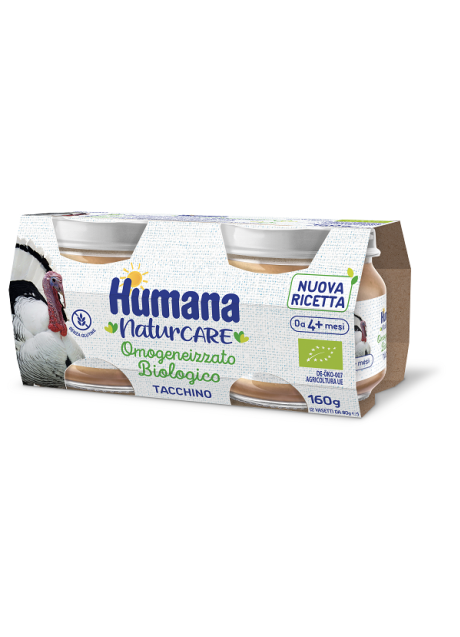 HUMANA OMOG TACCHINO BIO 2X80G