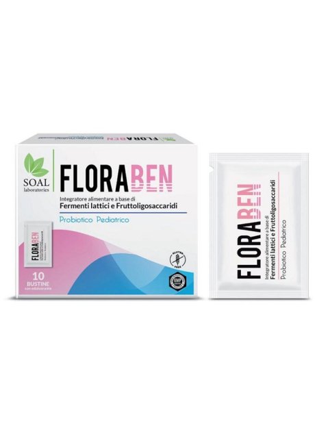 FLORABEN PEDIATRICO 10BUST