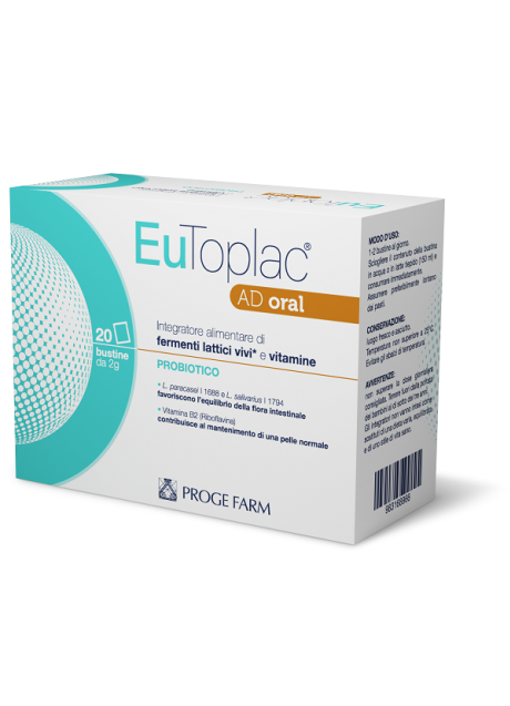 EUTOPLAC AD ORAL 20BUST