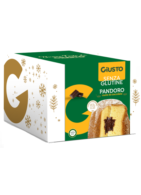 GIUSTO S/G PANDORO CUOR CACAO