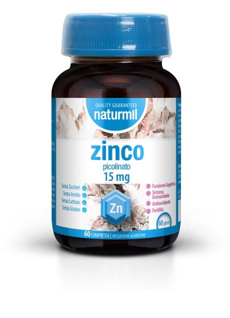 ZINCO PICOLINATO 15MG 60CPR