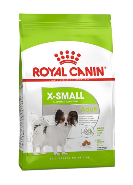 SIZE HEALTH NUTRITION X-SMALL ADULT 1,5 KG