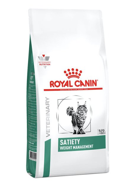 VETERINARY DIET SATIETY WEIGHT MANAGEMENT FELINE DRY 1,5 KG