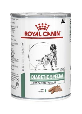 VETERINARY DIET WET DOG DIABETIC SPECIAL LOW CARBOHYDRATE 410 G