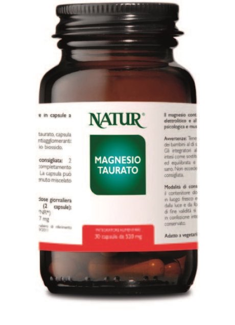 MAGNESIO TAURATO 30CPS N/F NATUR