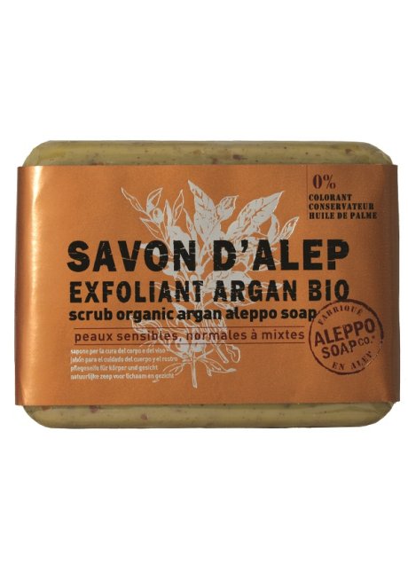 SAPONE ALEPPO ESFOL ARGAN 100G