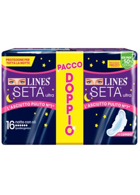 LINES SETA ULTRA NOTTE 16PZ