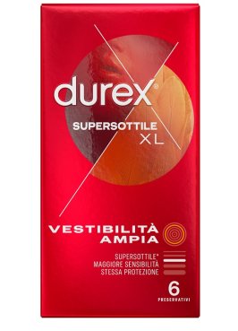 DUREX SUPERSOTTILE XL 6PZ