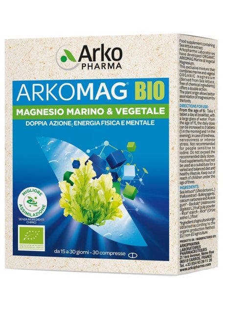 ARKOMAG BIO MAGNESIO MAR 30CPR