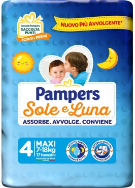 PAMPERS SOLE&LUNA MAXI 17PZ