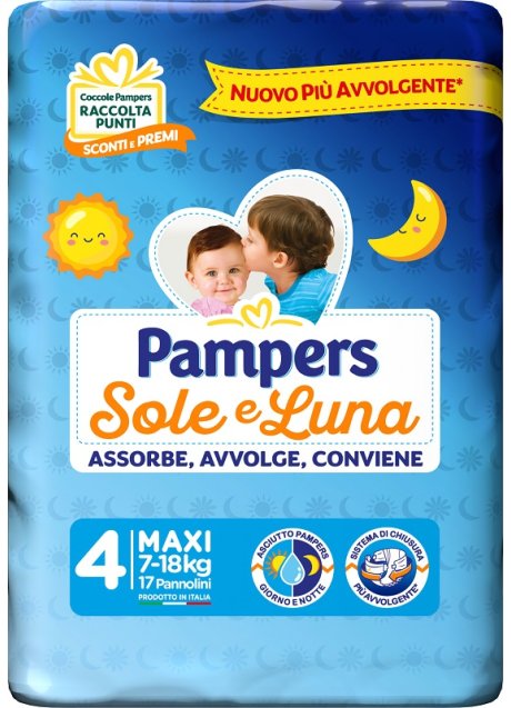 PAMPERS SOLE&LUNA MAXI 17PZ