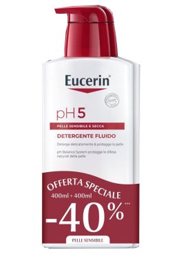 EUCERIN P/SENS DET FLU PH5 BIPAC