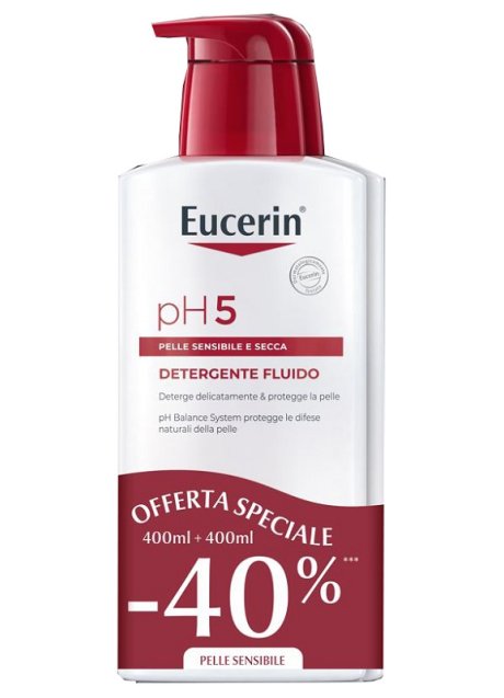 EUCERIN P/SENS DET FLU PH5 BIPAC