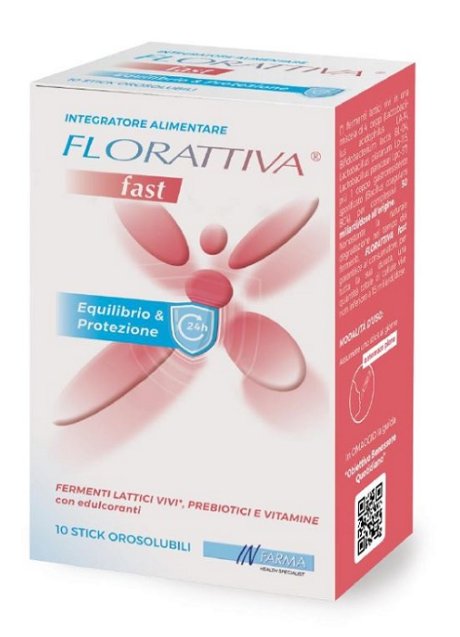 FLORATTIVA FAST 10STICK OROSOL