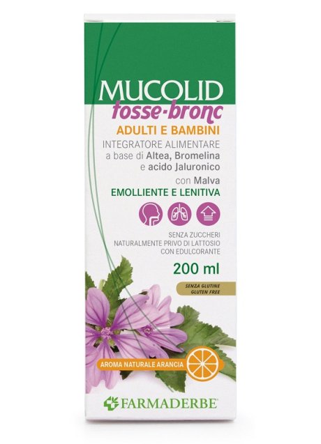 MUCOLID TOSSE BRONC 200ML ARA