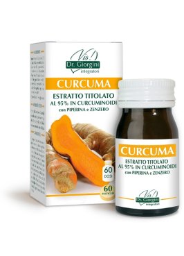 CURCUMA ESTRATTO TITOLATO 95% CURCUMINOIDI 60 PASTIGLIE