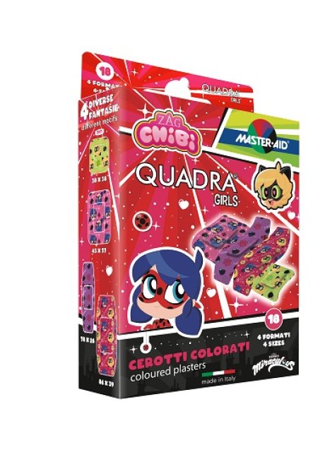 M-AID QUADRA GIRL LADY BUG 18P