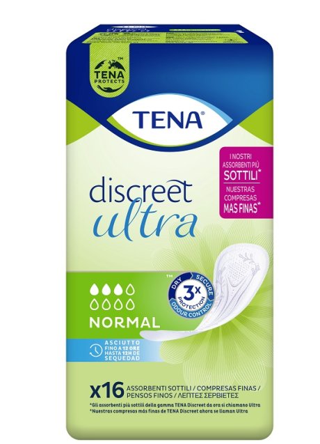 TENA DISCREET ULTRA NORMAL 16P