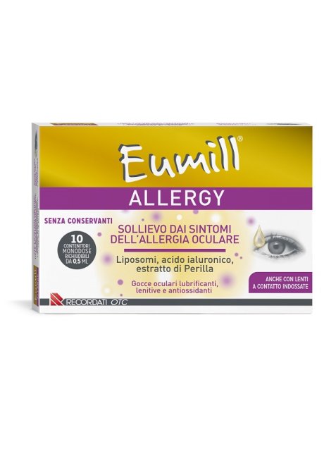 EUMILL ALLERGY GTT OCUL 10FL