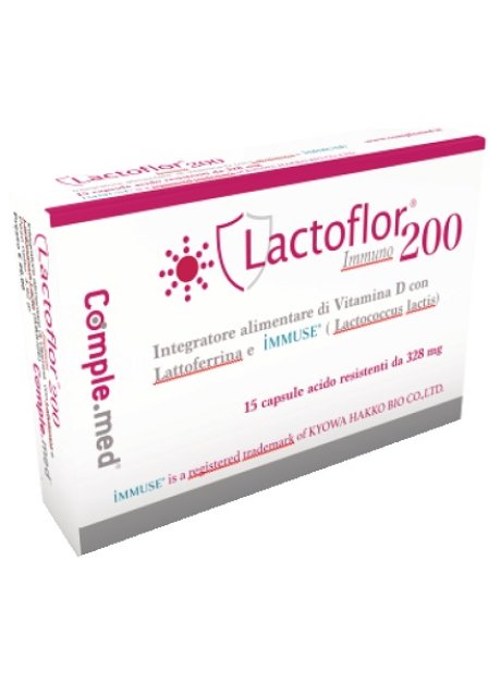 LACTOFLOR IMMUNO 200 15CPS