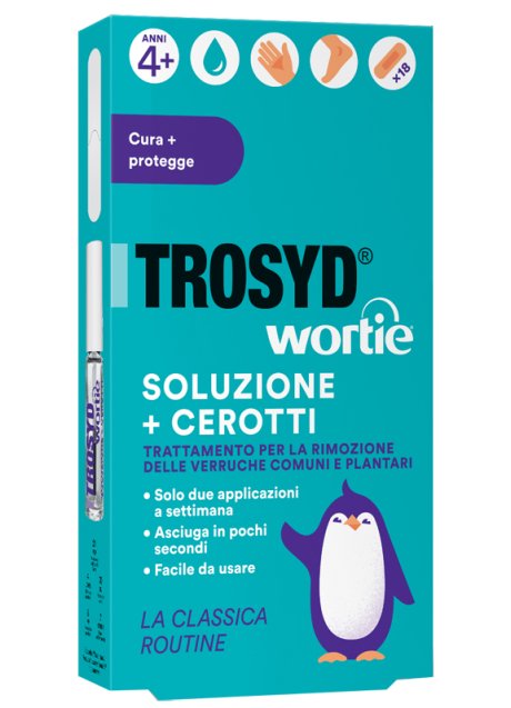 TROSYD WORTIE SOLUZIONE + CEROTTI